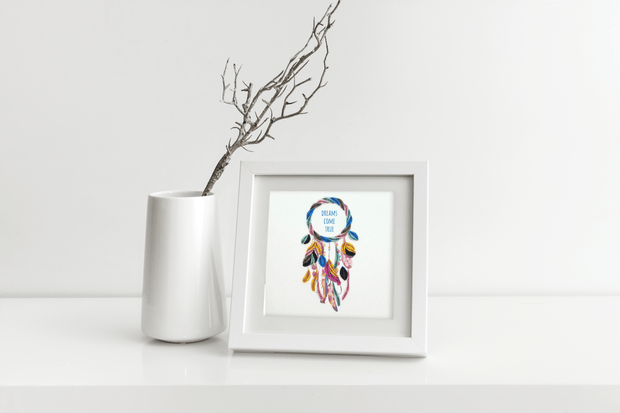 Dreamcatcher Quilling Greeting Card - Unique Dedicated Handmade/Heartmade Art. Design Greeting Card for all occasion by GREENHANDSHAKE