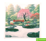 Whispers of Japan, Quilling Greeting Card - Unique Dedicated Handmade Art. Design Greeting Card for all occasion by GREENHANDSHAKE