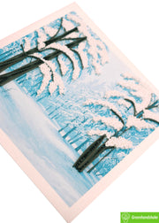 Winter Wonderland, Quilling Greeting Card - Unique Dedicated Handmade/Heartmade Art. Design Greeting Card for all occasion