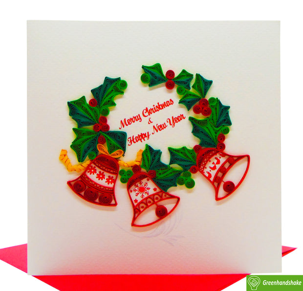 Jingle bells can be used for many projects including wreaths