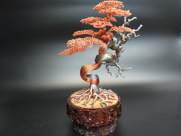 gold wire bonsai tree GOLD Bonsai Copper Wire Tree Sculpture, best gift, handcraft, brand ne – GREENHANDSHAKE