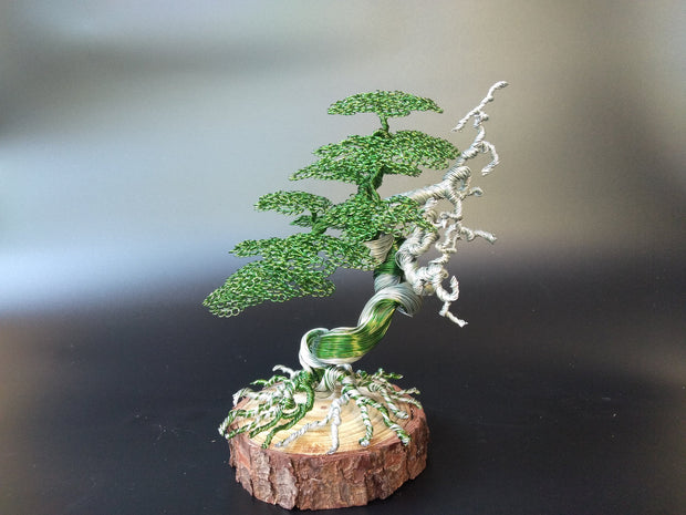 Mini Copper Wire Tree Sculpture, best gift, handcraft, brand new, home  decor