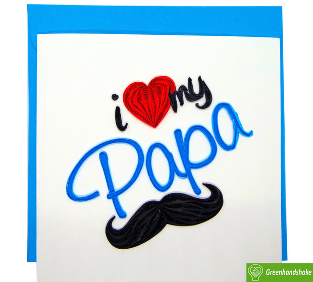 I love Papa Stock Illustration | Adobe Stock